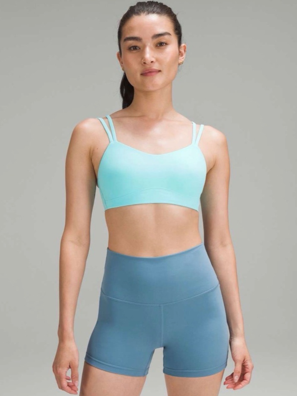 Lululemon Like a Cloud Bra *Light Support, B/C Cup - Cyan Blue
